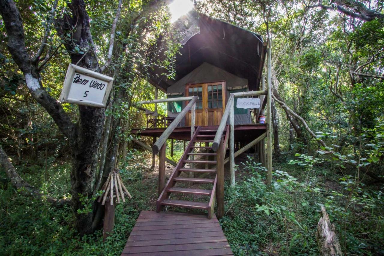 Tartaruga Maritima Luxury Tented Camp Hotell Ponta Malongane Rum bild